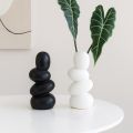BDYD Pabble mini Vase Concrete gypsum Vase Boho Decor vase. 