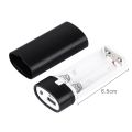 【YIYANGMAOYI111】New! thin universal protable 5600mAh 5V USB Power Bank Case Kit Battery(No) Charger DIY Box. 