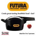 Hawkins Futura Hard Anodised Pressure Cooker, 5 Ltr. 