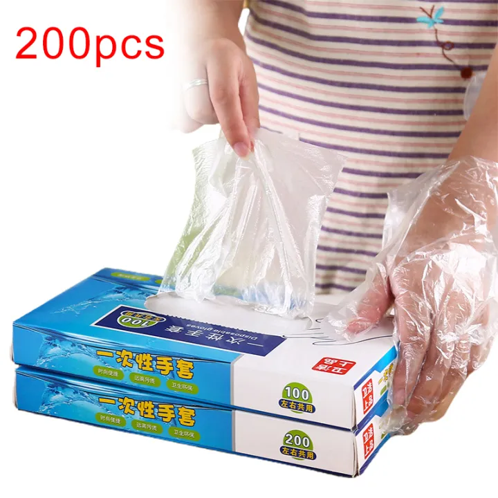 200PCS%20Disposable%20Gloves%20Plastic%20Gloves%20Eco-friendly%20Gloves%20Kitchen%20Tools%20%20MJD%20-%20Image%202