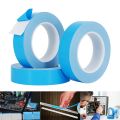 10m/Roll 10mm 20mm 30mm Width Transfer Tape Double Side Thermal Conductive Adhesive Tape for Chip GPU CPU LED Strip Heatsink. 