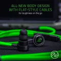 Razer Hammerhead Pro V2 Earbuds Custom Tuned Dual-Driver Technology In-Line Mic & Volume Control - Aluminum Frame. 