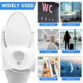 10Pcs/Pack Biodegradable Travel Disposable Toilet Seat Covers – High-Quality Paper Travel Toilet Cover for Hotel, Market, Airport, Airplane & Public Toilets Soluble eco friendly Toilet Mat. 