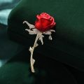 Rose brooch in Halloween crown Women's brooches party pins Badge for girls Light proof. 