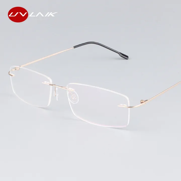 UVLAIK%20Classic%20Mens%20Pure%20Titanium%20Rimless%20Glasses%20Frames%20Myopia%20Optical%20Frame%20Ultra-light%20Titanium%20Frameless%20Eyeglasses%20Frame%20-%20Image%204