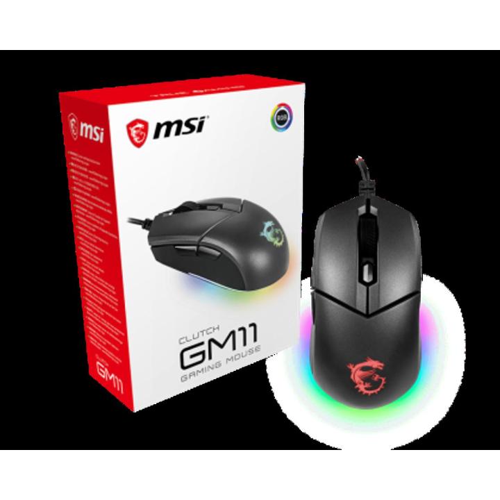 Msi Clutch Gm11 Rgb USB Black Gaming Mouse