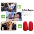 2PCS Convenient Silicone Ear Plugs Noise Proof Earplug Comfortable for Sleeping Noise Reduction Accessory. 