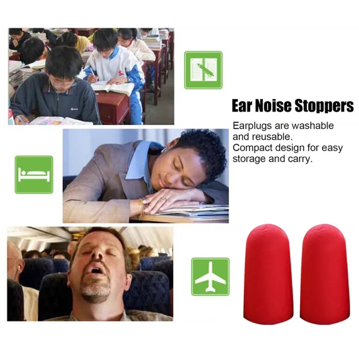 2PCS%20Convenient%20Silicone%20Ear%20Plugs%20Noise%20Proof%20Earplug%20Comfortable%20for%20Sleeping%20Noise%20Reduction%20Accessory%20-%20Image%204