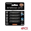 100% Panasonic Eneloop Original Battery Pro AA 2550mAh 1.2V NI-MH Camera Flashlight Toy Pre-Charged Rechargeable Batteries. 