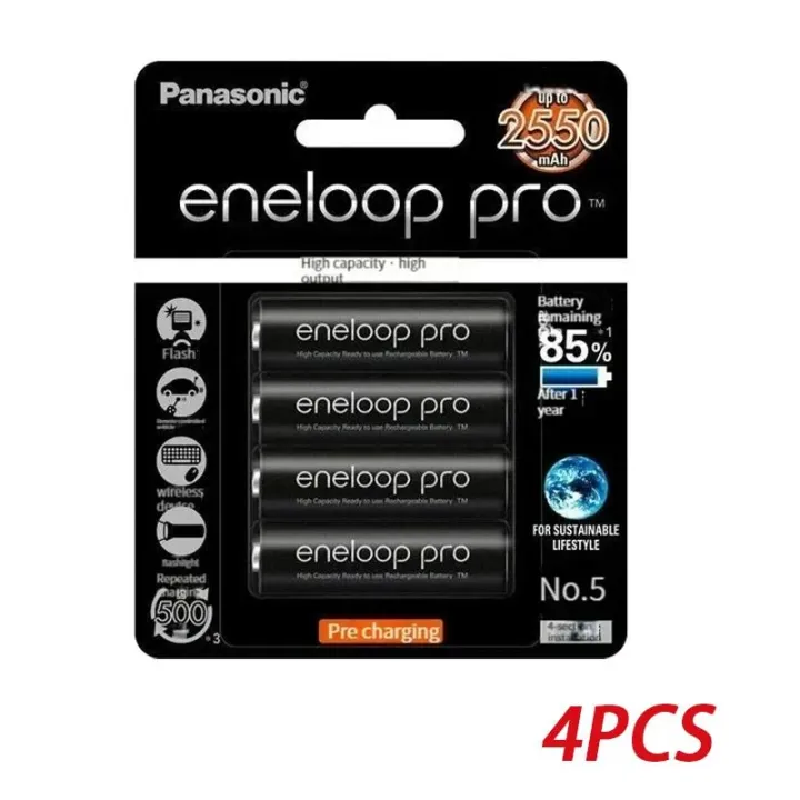 100%25%20Panasonic%20Eneloop%20Original%20Battery%20Pro%20AA%202550mAh%201.2V%20NI-MH%20Camera%20Flashlight%20Toy%20Pre-Charged%20Rechargeable%20Batteries%20-%20Image%207