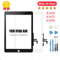 For iPad Air 1 A1474 A1475 A1476 For iPad 5 LCD Outer Touch Screen Digitizer Front Sensor Glass Display Touch Panel Replacement.
