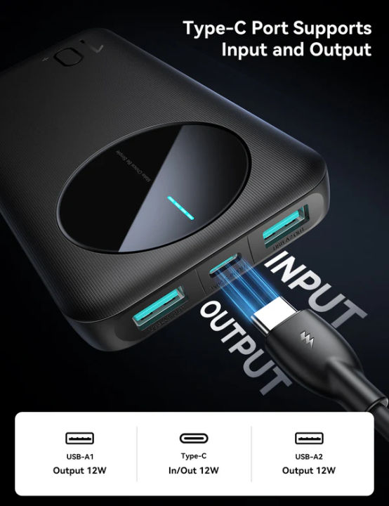JOYROOM%20PBF12%202.4A%20LED%20Power%20Bank%2012W%2010000mAh%20-%20Image%204