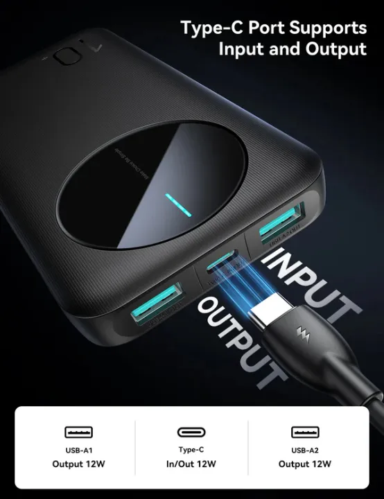 JOYROOM%20PBF12%202.4A%20LED%20Power%20Bank%2012W%2010000mAh%20-%20Image%204