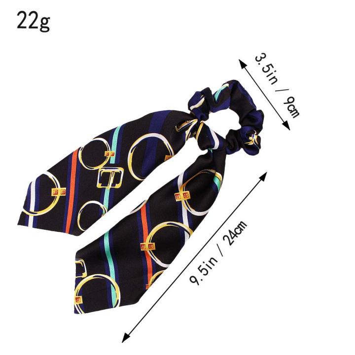 Silk%20Hair%20Scrunchies,%20Hair%20Scarf%20with%20Flower%20Pattern,%20Stripe%20Printed%20Hair%20Band%20For%20Woman%201%20Pcs%20-%20Image%205