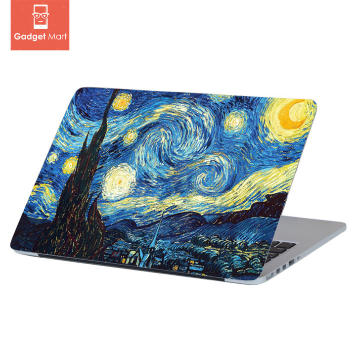 Decorative Laptop Sticker Scratch & Water Proof laptop Skin (11x16.5 inch) for any kinds of laptop, Removable Laptop Back side sticker - Laptop Skin Vinyl Sticker Matte Finished