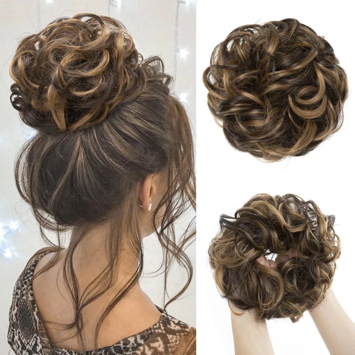 Synthetic%20Hair%20Bun%20Extensions%20Messy%20Curly%20Elastic%20Hair%20Scrunchies%20Hairpieces%20Synthetic%20Chignon%20Donut%20Updo%20Hair%20Pieces%20for%20Women%20-%20Image%205