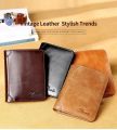 Dante Classic Retro Style Wallet 100% Genuine Leather Men Wallets Short Male Purse Card Holder Wallet Men Fashion High Quality.