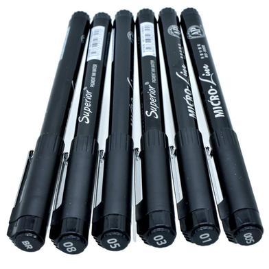 Superior%20Fineliner%20Pen%20Set%206%20Pcs%20%E2%80%93%20Sizes%20005,%2001,%2003,%2005,%2008,%20BR%20-%20Image%202
