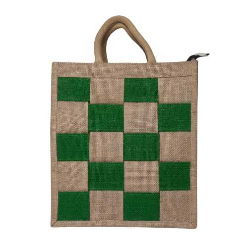 Traditional Jute Lunch Carry Bag- Medium