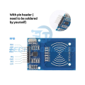 RFID RC522 Module with Card and Key Tag | 13.56MHz MFRC522 RFID Reader Writer | Compatible with Arduino, ESP8266, ESP32, Raspberry Pi & Access Control Projects. 