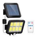 LED Solar Split Wall Lamp 3 Mode Waterproof Motion Sensor Lamps Garden Street Lighting Solar Lamp for Garden Security A. 