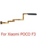 For Xiaomi Poco F3 Original New Fingerprint Sensor Home Return Key Menu Button Flex Cable Black White Blue. 