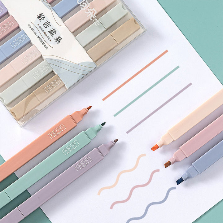 GC%201%20Set%20Soft-ip%20Highlighter%20Creative%20Light%20Color%20Pen%20Large-capacity%20Marker%20Pen%20-%20ips%20-%20Image%206