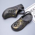 Topvivi Men Sandals Shoes Man Summer 2021 new fashion Plus Size 47 48 49 Slippers Beach Garden Clogs Thongs Stamp Men Shoes.
