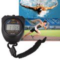Sports Stopwatch Counter Electronic Stopwatch Timer Multifunctional Lightweight Portable Practical Durable Convenient with Strap. 