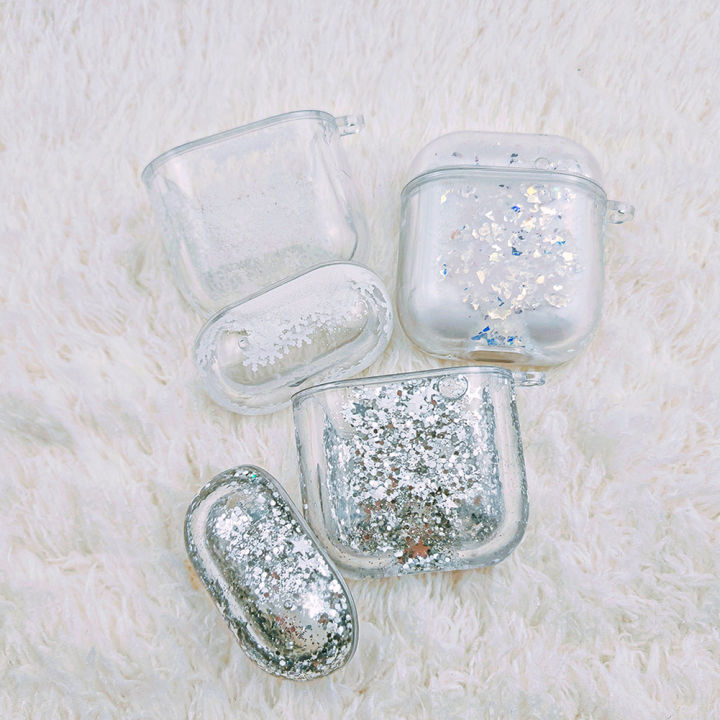 Bling%20Quicksand%20Case%20Compatible%20For%20Airpods%201/2/3%20Pro%20Wireless%20Bluetooth-compatible%20Headset%20Protective%20Cover%20-%20Image%202