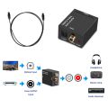 Digital To Analog Audio Converter Adapter Coaxial Toslink Audio To 2RCA L/R Audio 3.5mm USB Powered Toslink 1XRCA Stable Decode.