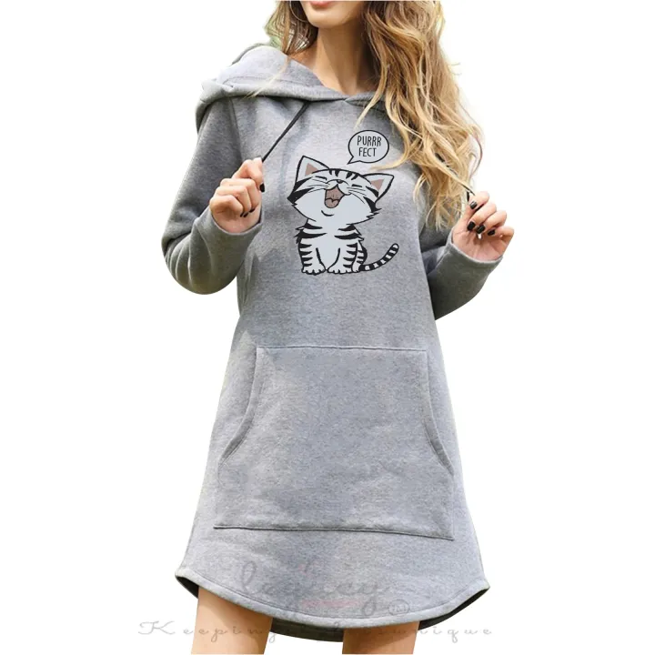 Hoodies%20Women%20Sweatshirt%20Dress%20Solid%20Autumn%20Winter%20Warm%20Loose%20Oversized%20Hoodie%20Female%20Pullover%20Long%20Length%20-%20Image%204