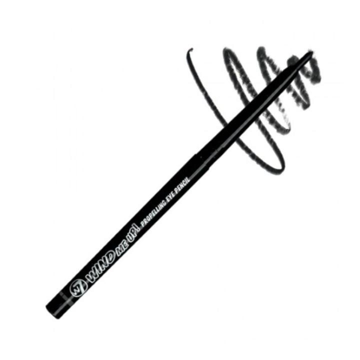 W7 Wind Me Up! Propelling Eye Pencil - Black