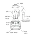 Heavy Duty Commercial Blender TM-767 (For both Home and Commercial Establishments). 