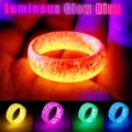 Glows Cracks Rings Shining Luminous Glow Ring Glowing In The Dark Jewelry Unisex Decoration For Women Men Glows Cracks Rings. 