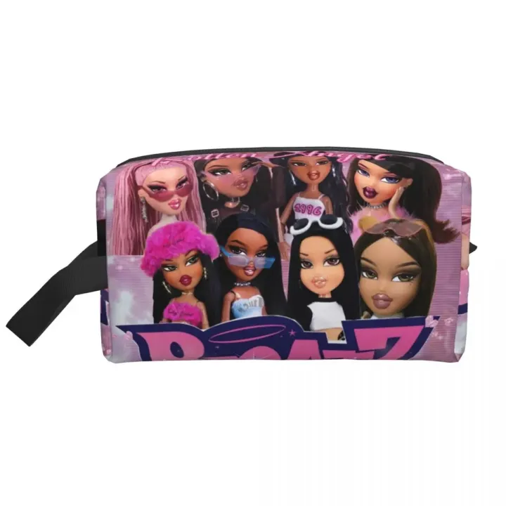 Bratz%20Rock%20Angelz%20Doll%20Makeup%20Bag%20for%20Women%20Travel%20Cosmetic%20Organizer%20Kawaii%20Anime%20Cartoon%20Storage%20Toiletry%20Bags%20-%20Image%207