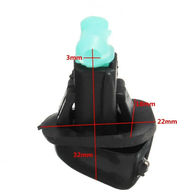 1Pair for Honda for Accord 1998 1999 2000 2001 2002 Windshield Washer Wiper Nozzle Sprayer 76810