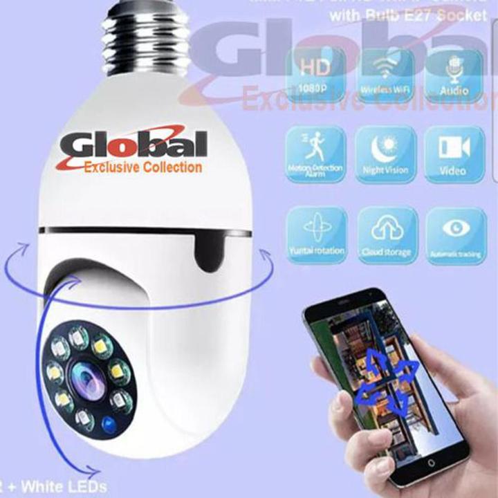 Cc camera new PTZ Bulb System 360 Degree IP Camera IP Camera V380 HD ...