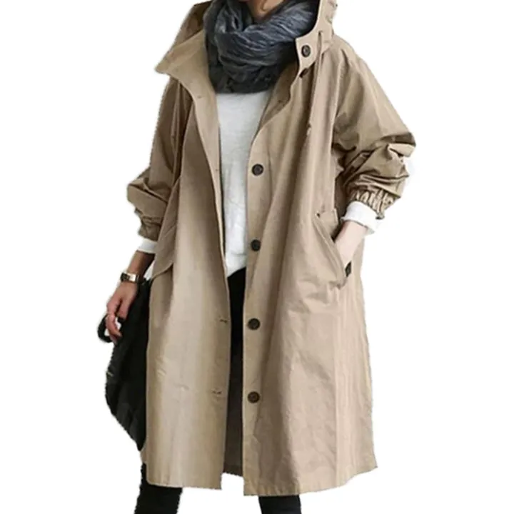 Womens%20Winter%20Loose%20Hooded%20Wild%20Elegant%20Windbreaker%20Comfortable%20Coat%20Outwear%20Comfy%20Simple%20Coat%20Fast%20-%20Image%202