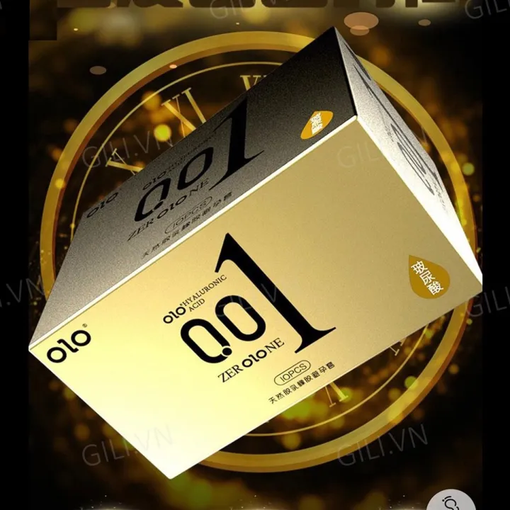 OLO%20001%20Hyaluronic%20Acid%20Long%20Lasting%20Gold%20Condom%201%20Pack%20(10%20Pcs)%20-%20Image%203