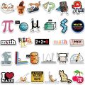 58pcs Math Study Love Stickers Pack Scrapbooking Aesthetic Stationery Bike Bottle Decals Phone Cases Planner Kids Stickers. 