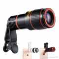 Mobile Telephoto Lens (12X Zoom) - Black. 
