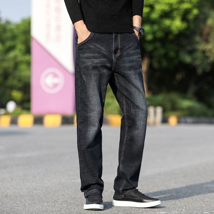 Men%20Jeans%20Black%20Classic%20Relaxed%20Fit%20Denim%20Spijkerbroeken%20Heren%20Pants%20Biker%20Stretch%20Moda%20Masculina%20Trousers%20Baggy%20Men'S%20-%20Image%204
