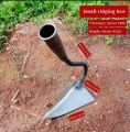 Ridging hoe for trench digging triangle hoe for clearing and pine hoe. 