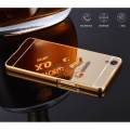 For Sony Xperia XA Ultra / C6 Ultra Mirror Metal Bumper Case Cover Casing. 