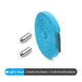 Anti-Dropping Elastic No Tie Shoelaces Flat Shoe Laces For Kids and Adult Sneakers Quick Lazy Metal Lock Laces Shoe Strings.