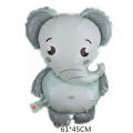 Jungle Cartoon Animal Balloons Elephant Foil Balloons Baby Boys Girls Birthday Party Decorations Baby Shower Kids Helium Balloon. 