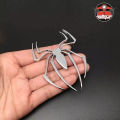3D Metal Emblem Badge Sticker Spider Decals Frame body Decoration Universal for All Car Motorbike Vespa Scooty.
