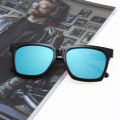 CONCHEN Big Black square sunglasses men PC sun glasses UV400 men's sunglasses good factory shade sunglasses 2024.