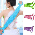 Silicone Bath Body Brush, Exfoliating Long Double Side Silicone  Brush. 